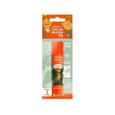 Imagem de Cola Bastão Leo&Leo Atóxica e de Secagem Rápida 10g