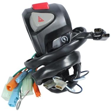 Imagem de Interruptor de partida botão com pisca alerta CG150 CG160 Fan Titan Sport CB300 XRE300 modelo CB500