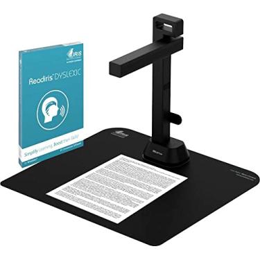 Imagem de IRIScan Desk 6 Pro Dyslexic - Scanner de vídeo A3 Couleur de Documents, Scan vers Text to Speech, Lecture Mot à Mot, Scan vers PDF, Word, JPG, Video Caméra USB, Windows