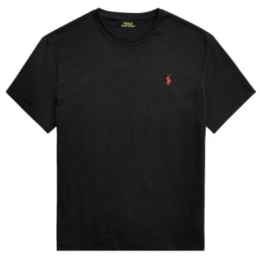 Imagem de Polo Ralph Lauren Camiseta masculina de manga curta, (Nova coleção) Perfect Black, M