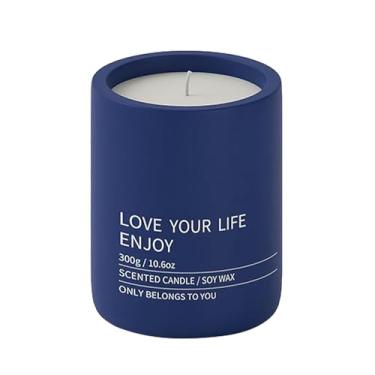 Imagem de 2 peças Nordic Minimalista e Criativo Cerâmica Fragrância Casa Copo Vazio Vela de Soja Copo Vazio para Casamento, Jantar, Festa Alto 3-OW-R0001 Aroma de Óleo de Citronela