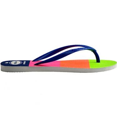 Imagem de Chinelo Slim Neon Glow, Havaianas, Feminino, Branco, 41/42