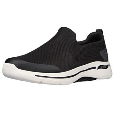 Imagem de Skechers Performance Go Walk Arch Fit - Togpath Black/White 8.5 D (M)