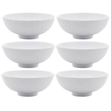 Imagem de Kit 6 Cumbucas Bowl de Melamina 12,5x5cm Redondo Sobremesa P