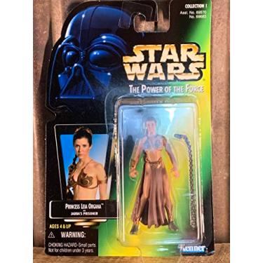 Imagem de Kenner Star Wars O Poder da Força – Boneco Princesa Leia Organa como Prisioneira de Jabba