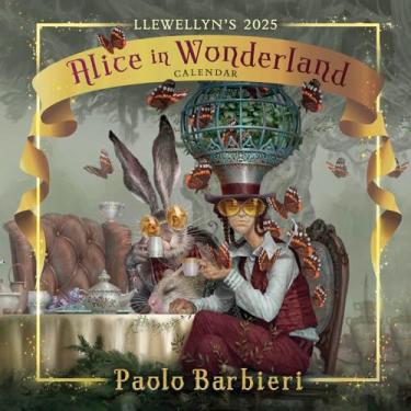 Imagem de Llewellyn's 2025 Alice in Wonderland Calendar