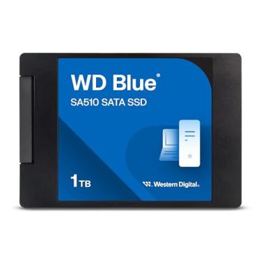 Imagem de Western Digital Unidade De Estado Sólido Interno Wd Sa510 Sata Ssd - Sata Iii 6 Gb/S, 2,5"/7 Mm, Até 560 Mb/S - Wds100T3B0A 1Tb Azul