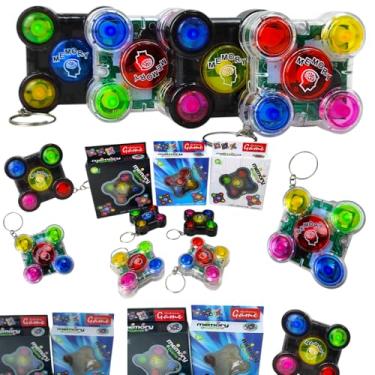 Imagem de 10 Jogo da Memoria Eletronico, Jogos Portáteis Genius, Conjunto de Jogos Inteligentes Coloridos com Luzes, Brinquedo Educativo Dia das Crianças, Teste sua Memoria