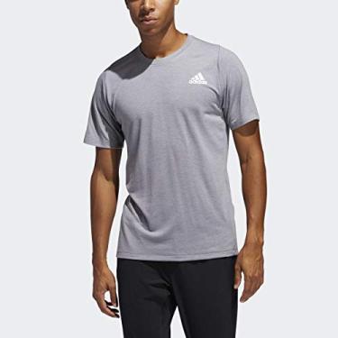 Imagem de Adidas Camiseta masculina Freelift Sport Prime Heather, Grey Melange, Small