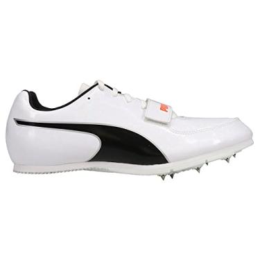 Imagem de PUMA Tênis masculino evoSPEED Long Jump 6, Puma branco-puma preto - lava Blast, 9