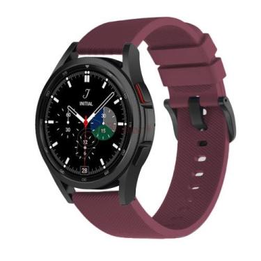 Imagem de Pulseira de Silicone Para Smartwatch Galaxy Watch 4/ Galaxy Watch4 Cla