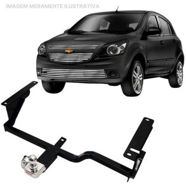 Imagem de Engate Reboque Rabicho Fixo Onix Plus 2020 a 2023 450Kg - BRACONI