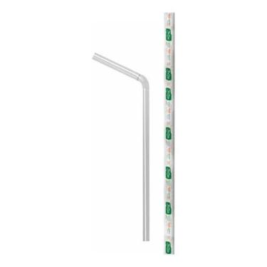 Imagem de Canudo Bio Fast Food Sache Papel 6 Mm Cristal Pp C/ 250 Un - Tamarozzi