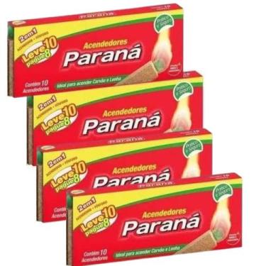 Imagem de 4 Caixas Acendedor Churrasqueira Lareira  - Paraná