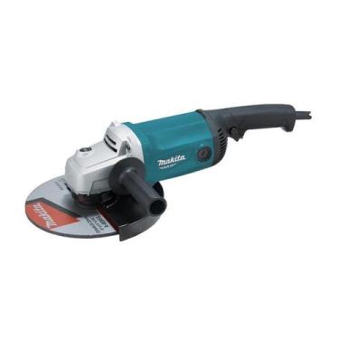 Imagem de Esmerilhadeira 9 Makita M0921 Profissional 220V, Azul, 220V