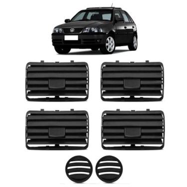 Imagem de Kit Difusor Saída Tela De Ar Gol Saveiro Parati G3 00/05 Pto - AP