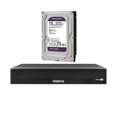 Imagem de Dvr 8Ch Mhdx 1008-C Multi Hd Intelbras C/HD 1TB purple