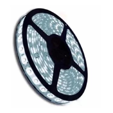 Imagem de Fita Led 5050 12 Volts Ip20 Branco Frio Sem Silicone 5 Metro - sa