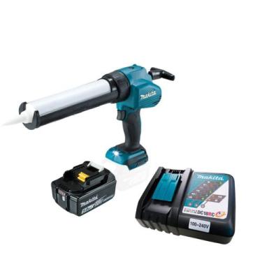 Imagem de Aplicador De Silicone Bat 18v 5ah Dcg180z Makita Carreg Rap, 18V