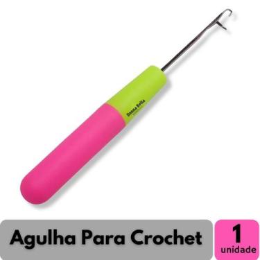Imagem de Agulha Para Aplicação Mega Hair Crochet Braids Twist Dreads e Penteado