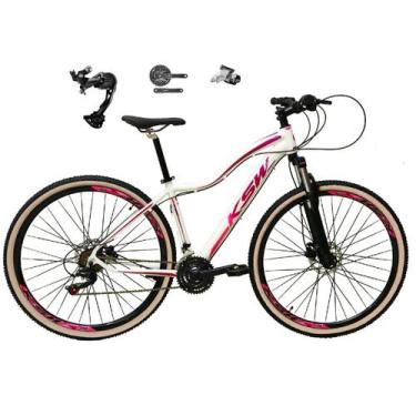 Imagem de Bicicleta 29 Ksw Mwza Feminina Alumínio Câmbio Shimano Alívio e Altus 