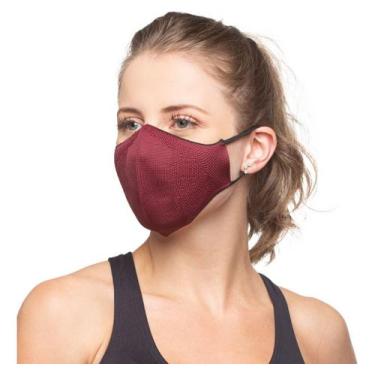 Imagem de Máscara de Proteção Esportiva Academia Knit 3d Com 2 Refis - Respiráve