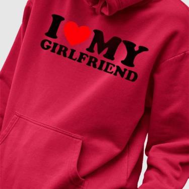 Imagem de Blusa Moletom Genuine Grit Masculina Estampada Algodão 30.1 I Love My 