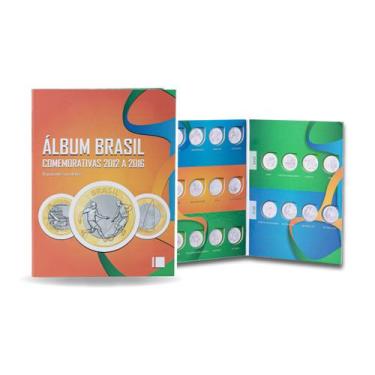 Imagem de Álbum Brasil Comemorativas 2012 a 2016 (Laranja) - Numismática Coan