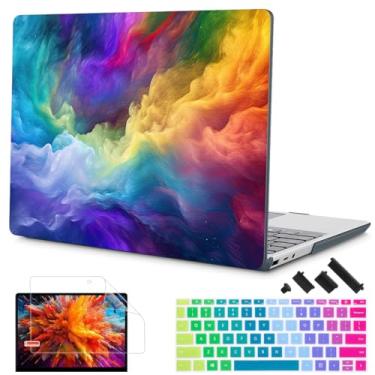 Imagem de Mektron Capa Surface Laptop Go de 12,4 polegadas compatível com Go 3/2/1 Microsoft Surface Laptop 12,4 polegadas, versões 2023-2020, modelo 1943/2013, capa rígida de plástico com protetor de tela,