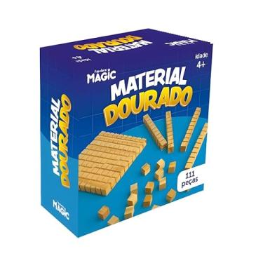 Imagem de Material Dourado com 111 Peças - Ferramenta Educacional Completa