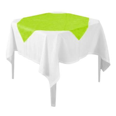 Imagem de Toalha de Mesa Liso Tons Variados Tnt 70cm x 70cm - 5 Unidades - Extra