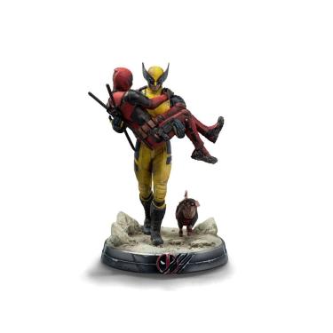 Imagem de Estátua Deadpool And Wolverine - Marvel - Art Scale 1/10 - Iron Studios