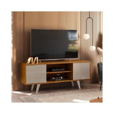 Imagem de Rack Bancada Lisboa para TV 50 Polegadas Fendi e Naturale - Madetec