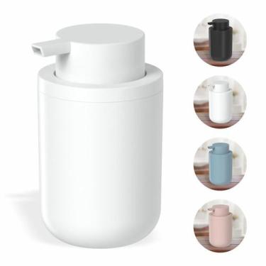 Imagem de Porta sabonete líquido dispenser detergente alcool banheiro - ou, bran