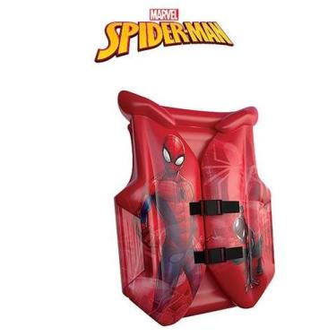 Imagem de Colete inflavel infantil homem aranha/spider man 43x35cm disney - ETIT