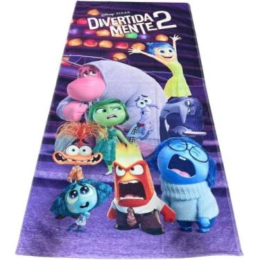 Imagem de Toalha Infantil Aveludada Licenciada Disney Divertidamente2 - Lepper 