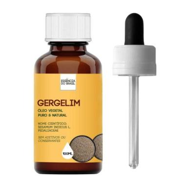 Imagem de Óleo Vegetal de Gergelim - 100ml Puro e Natural - Essência do Brasil