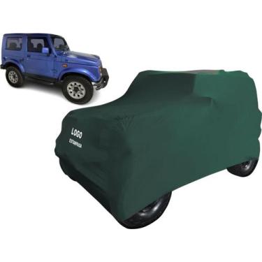 Imagem de Capa Carro Suzuki Samurai Metal Proteção Pintura - Mz, Verde
