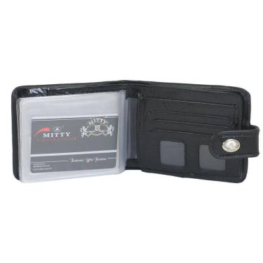 Imagem de Carteira Mitty Em Couro  Preta  - M2F