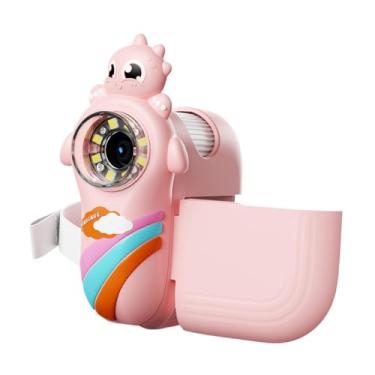 Imagem de MERIGLARE Microscópio infantil, brinquedo de lupa, mini microscópio digital educacional profissional 1000x para meninos e meninas de 3 a 12 anos, Rosa