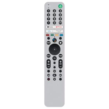 Imagem de Controle remoto RMF-TX621U de substituição para Sony BRAVIA XR Master Series OLED 4K Ultra HD Smart TV (Google TV) A80J A90J XR-65A90J XR-55A90J XR-55A90J XR-77A80J