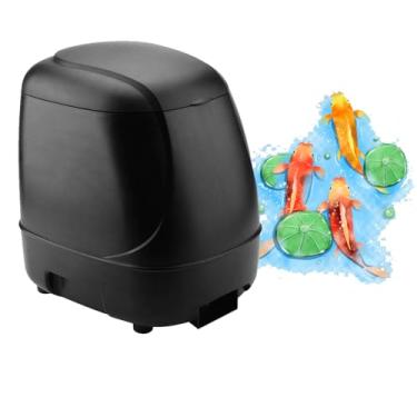 Imagem de TEMU-SC Alimentador automático de peixes Koi para lagos - capacidade de 10 L, alimentado por bateria