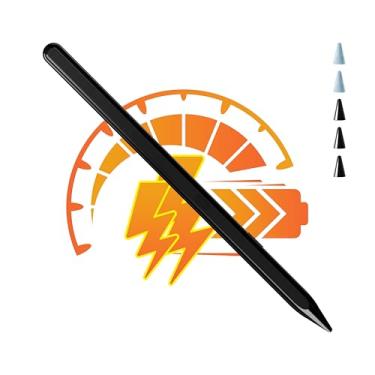 Imagem de Yebos Caneta Stylus para Apple iPad 11ª e 10ª geração (2018-2025), vida útil da bateria 3X, carregamento rápido USB-C (10 minutos), iPencil, inclinação e rejeição da palma, compatível com iPad Pencil