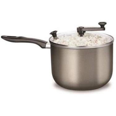 Imagem de Pipoqueira com Tampa de Vidro MTA 4,8 litros Dourada