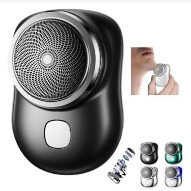 Imagem de Mini Barbeador Elétrico Portátil À Prova D'água bom de qulidade - SEM 