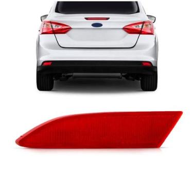 Imagem de Refletor Parachoque Traseiro Focus Sedan 2014 a 2019 - SP ACESSÓRIOS, 
