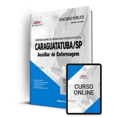 Imagem de Apostila Prefeitura de Caraguatatuba - SP - Auxiliar de Enfermagem - A