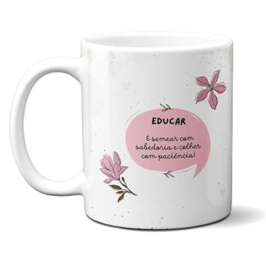 Imagem de Caneca Xícara Porcelana Presente Professor Seu Dia