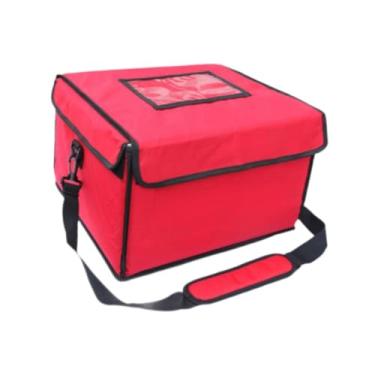 Imagem de ＫＬＫＣＭＳ Pizza Develivey Bag Pizza Sacos quentes de Pizza Isolamento dentro de bolsas de entrega de bolsas de entrega de alimentos para catering comercial para