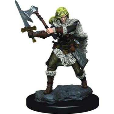 Imagem de WizKids Dungeons & Dragons Icons of The Realms Premium Figure: Human Female Barbarian